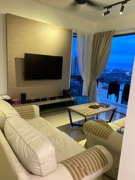 Servis Apartment untuk Dijual di United Point (Residensi Berpadu) - Dino Siow - Living Room - PropertyGuru.com.my