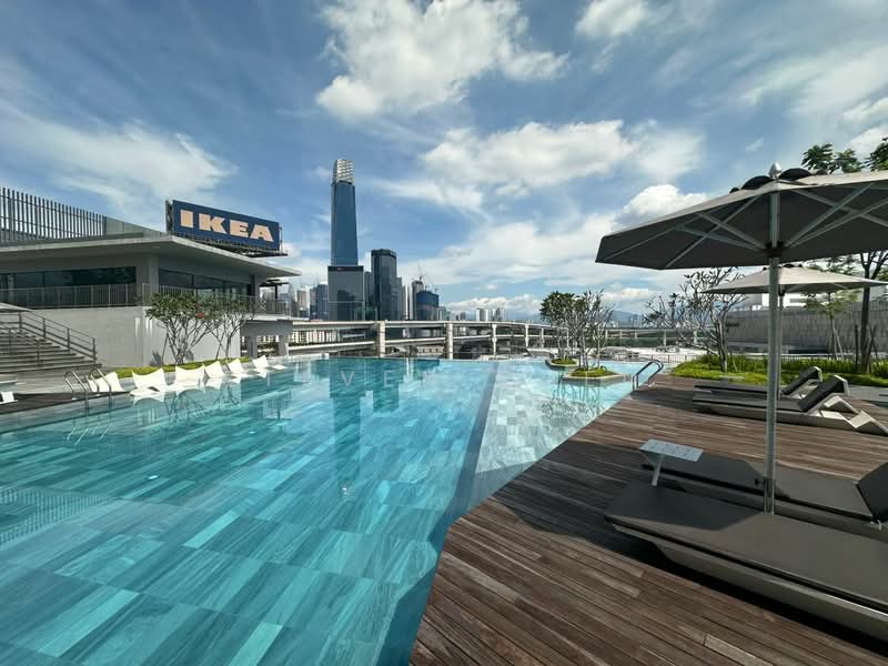 Kondominium untuk Disewa di One Cochrane Residence - Steven Chen - Pool - PropertyGuru.com.my