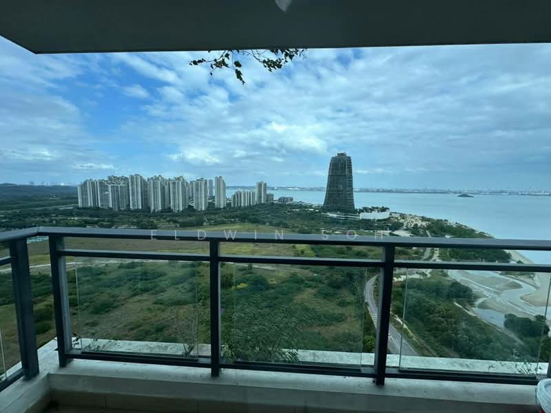 Condominium for Rent at Ataraxia Park @ Forest City - Eldwin Soh - Balcony - PropertyGuru.com.my