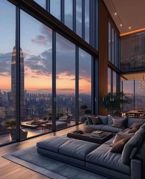 Servis Apartment untuk Dijual di The Grand Subang Jaya SS15 - Krystin Lim - Living Room - PropertyGuru.com.my