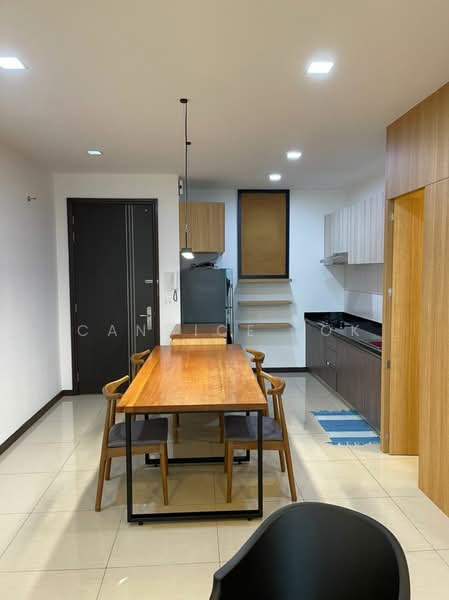 Service Residence for Rent at Molek Regency - Candice Lok - Kitchen - PropertyGuru.com.my