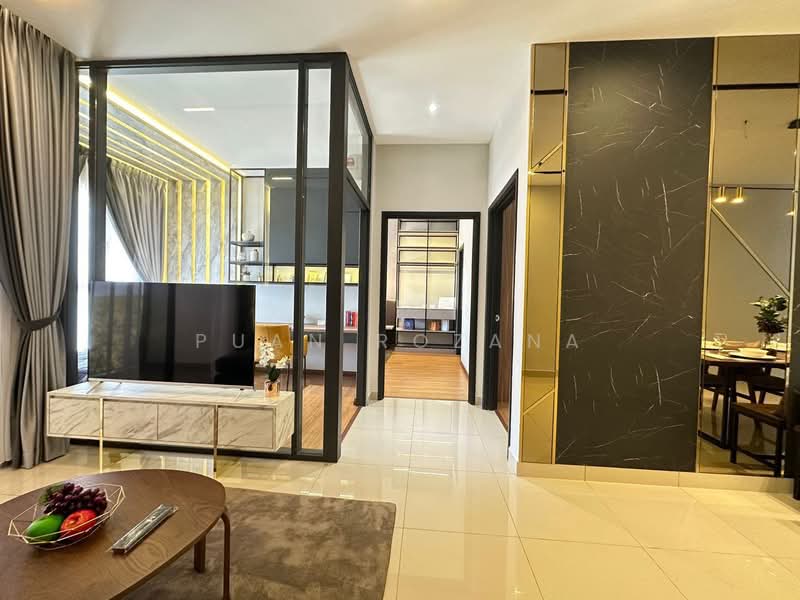 Kondominium untuk Dijual di Eco Peak Residences - Puan Rozana - Living Room - PropertyGuru.com.my
