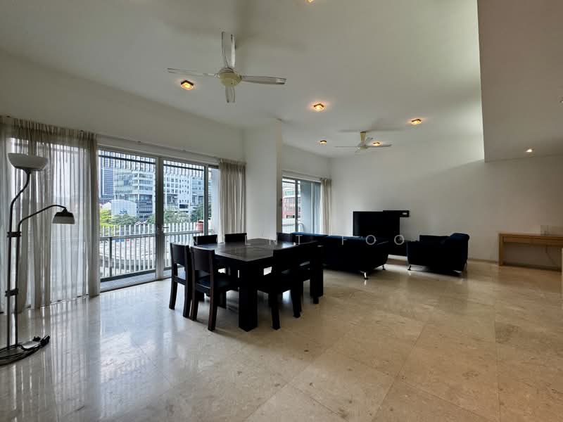 Condominium for Sale at Dua Residency - Vincent Foo - Living Room - PropertyGuru.com.my