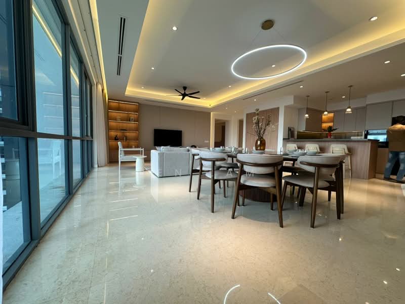 Condominium for Sale at Capella Embassy (D'Rapport Residences) - Den Lam - Living Room - PropertyGuru.com.my