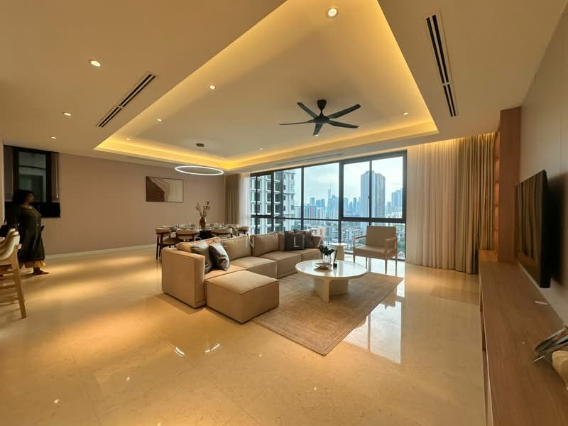 Condominium for Sale at Capella Embassy (D'Rapport Residences) - Den Lam - Living Room - PropertyGuru.com.my