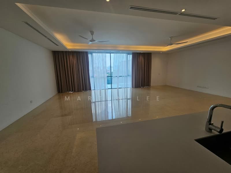 Kondominium untuk Disewa di Capella Embassy (D'Rapport Residences) - Martin Lee - Living Room - PropertyGuru.com.my