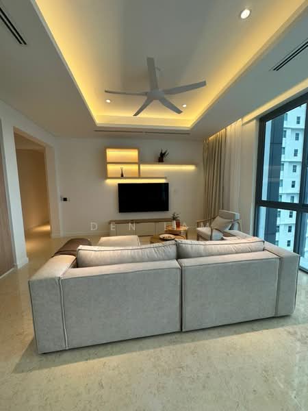 Condominium for Sale at Capella Embassy (D'Rapport Residences) - Den Lam - Living Room - PropertyGuru.com.my