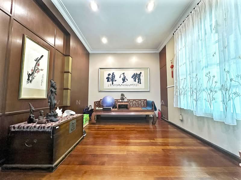 Rumah Berkembar untuk Dijual di Tropicana Golf & Country Resort (Tropicana) - Vincent Liaw - Living Room - PropertyGuru.com.my