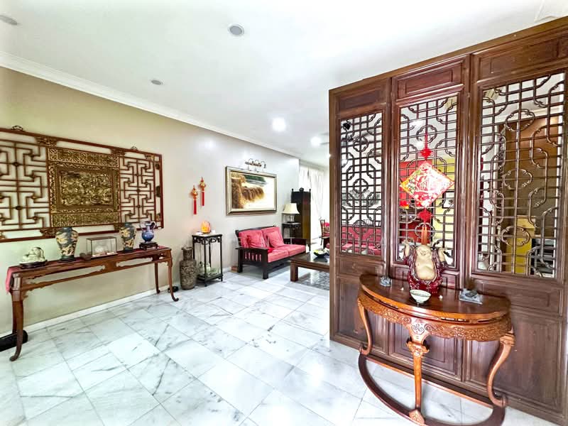 Rumah Berkembar untuk Dijual di Tropicana Golf & Country Resort (Tropicana) - Vincent Liaw - Living Room - PropertyGuru.com.my