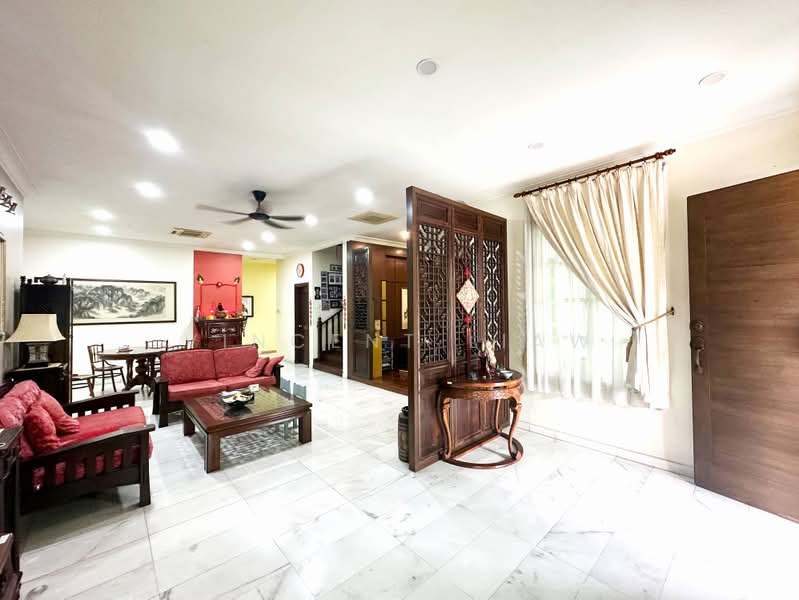 Rumah Berkembar untuk Dijual di Tropicana Golf & Country Resort (Tropicana) - Vincent Liaw - Living Room - PropertyGuru.com.my