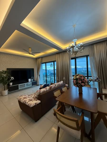 Service Residence for Rent at Setia SKY Residences - Den Lam - Living Room - PropertyGuru.com.my