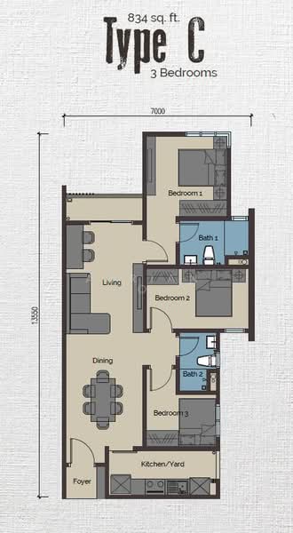 Servis Apartment untuk Disewa di Residensi Dian II - Adrian Goh - PropertyGuru.com.my
