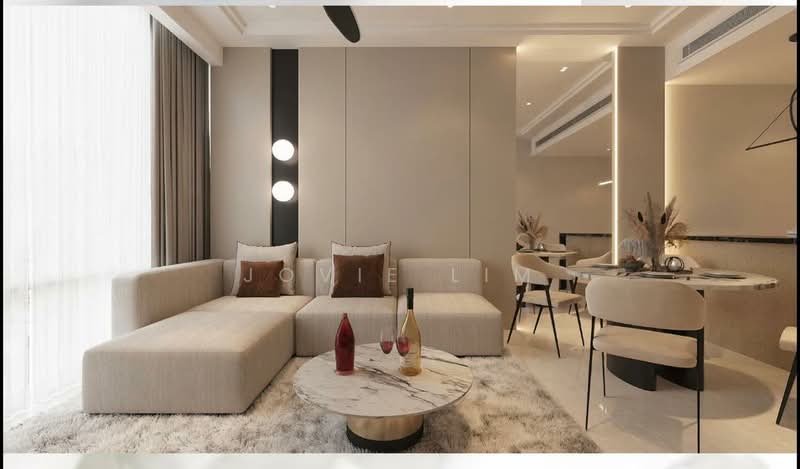 Servis Apartment untuk Disewa di Pavilion Damansara Heights, Windsor Suites - Jovie Lim - Living Room - PropertyGuru.com.my