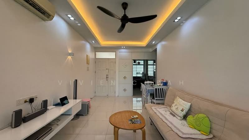 Pangsapuri untuk Dijual di Medan Lumba Kuda - Vivien Cheah - Living Room - PropertyGuru.com.my