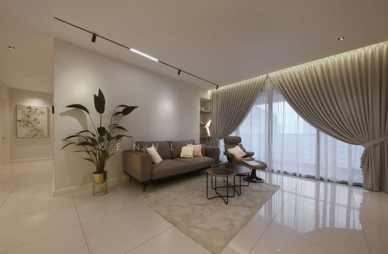 Condominium for Sale at The Straits View Condominium - Kennly Chia - Living Room - PropertyGuru.com.my