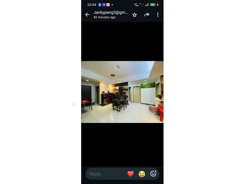 Service Residence for Sale at Diamond Residences - Alan Pang - Living Room - PropertyGuru.com.my