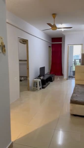 Servis Apartment untuk Disewa di Domain 5 @ NeoCyber - Candy Tan - Living Room - PropertyGuru.com.my
