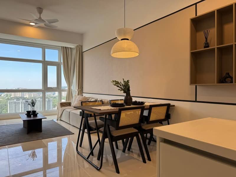 Servis Apartment untuk Disewa di Met 1 Residences - Pearl Ho - Living Room - PropertyGuru.com.my