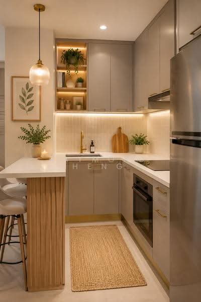 Service Residence for Sale at Sunway Geo Residence - Raymond Heng - Kitchen - PropertyGuru.com.my