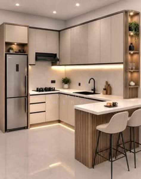 Kediaman Servis untuk Dijual di Union Suites - Raymond Heng - Kitchen - PropertyGuru.com.my