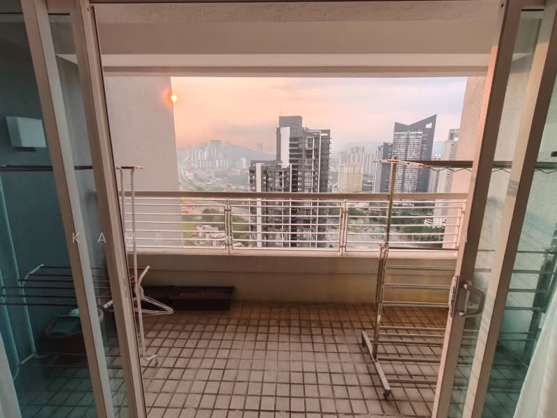 Condominium for Rent at Tiffani Kiara - Kamal Kamaruddin - Balcony - PropertyGuru.com.my