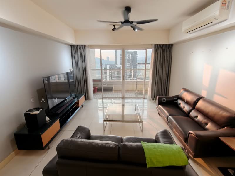 Condominium for Rent at Tiffani Kiara - Kamal Kamaruddin - Living Room - PropertyGuru.com.my