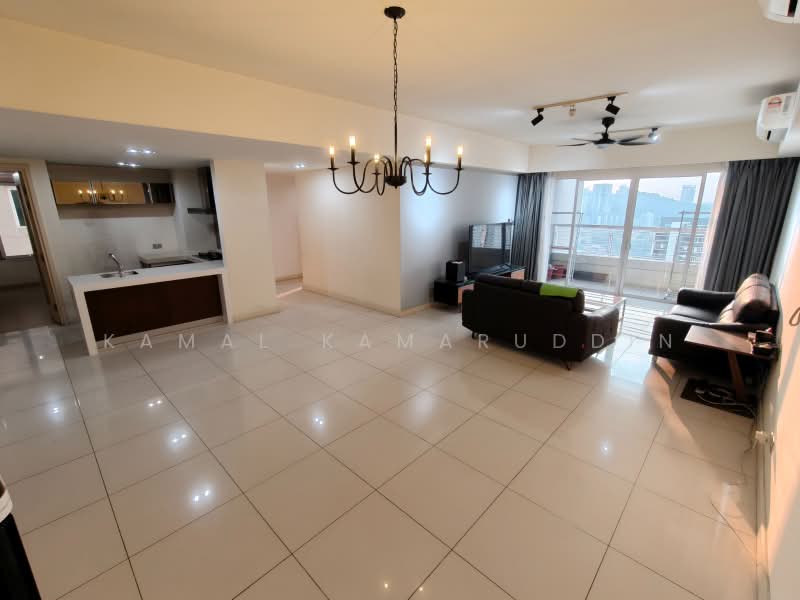 Condominium for Rent at Tiffani Kiara - Kamal Kamaruddin - Living Room - PropertyGuru.com.my