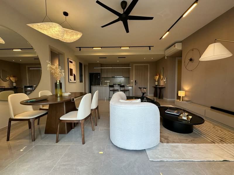 Condominium for Rent at Park Place - David Lai - Living Room - PropertyGuru.com.my
