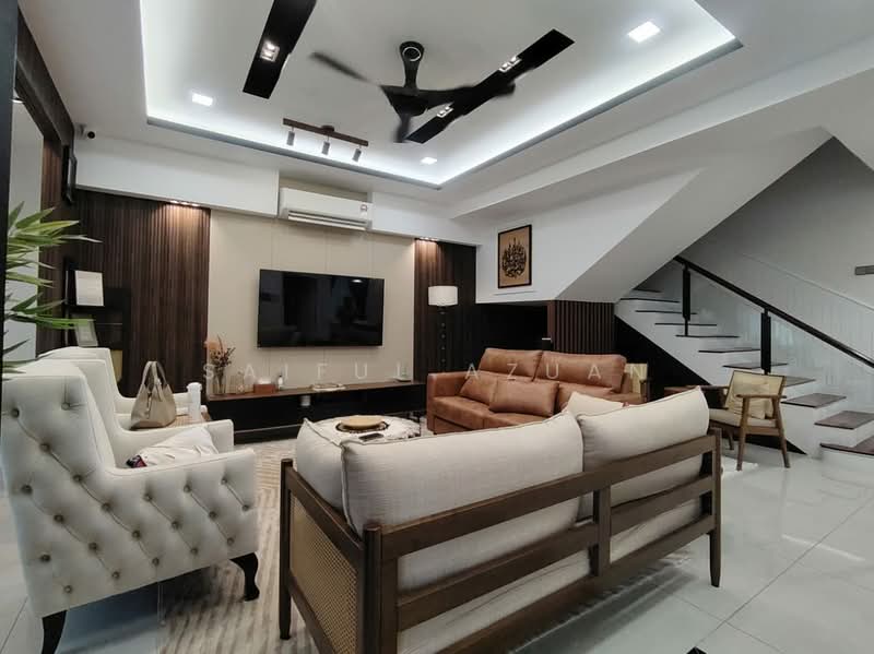 Semi-Detached House for Sale in Ukay Perdana (Ulu Kelang) - Saiful Azuan - Living Room - PropertyGuru.com.my