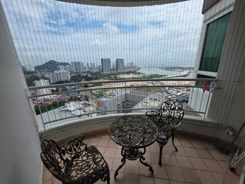 Condominium for Rent at Gurney Park Condominium - Louis Chuah - Balcony - PropertyGuru.com.my