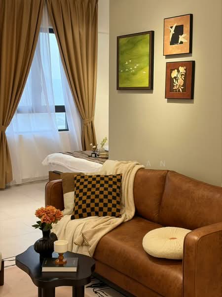 Service Residence for Rent at 168 Park Residensi Selayang - Candy Tan - Living Room - PropertyGuru.com.my