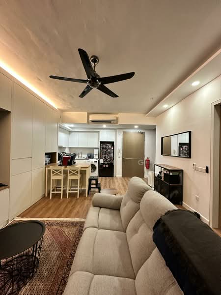 Servis Apartment untuk Disewa di Cantara Residences - Hacken Gan - Living Room - PropertyGuru.com.my