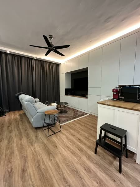 Servis Apartment untuk Disewa di Cantara Residences - Hacken Gan - Living Room - PropertyGuru.com.my