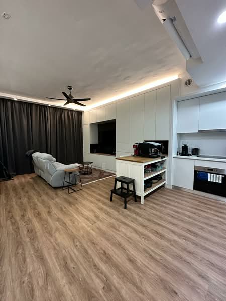 Servis Apartment untuk Disewa di Cantara Residences - Hacken Gan - Living Room - PropertyGuru.com.my