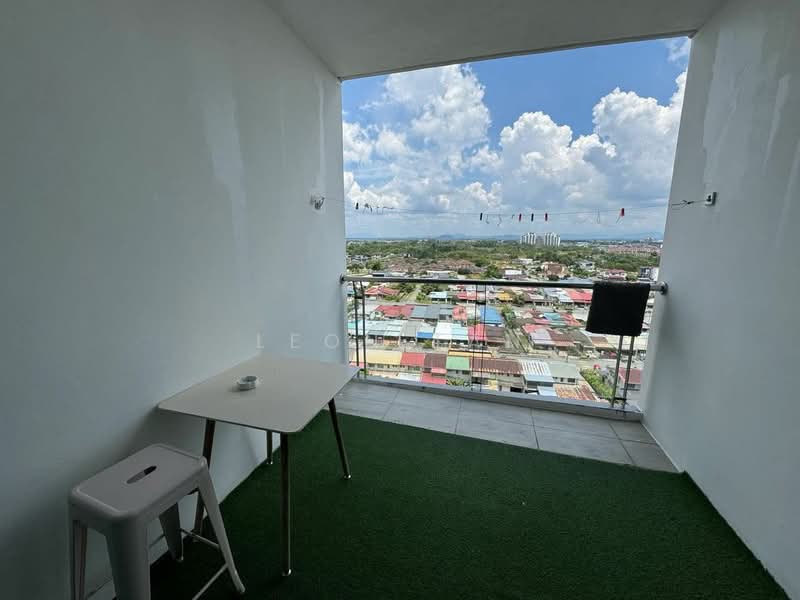 Kondominium untuk Disewa di Jazz Suites @ Vivacity - Leon Tan - Balcony - PropertyGuru.com.my