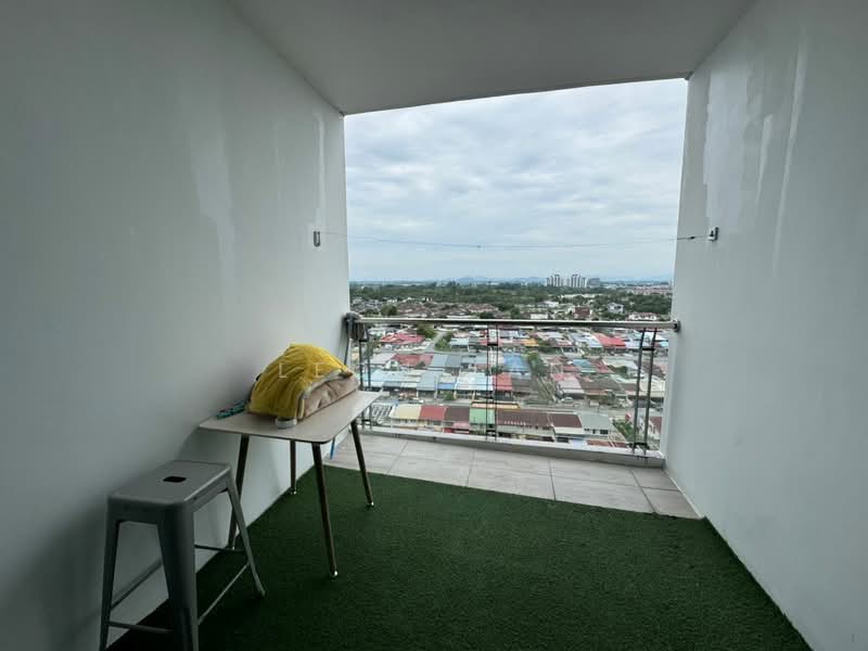 Kondominium untuk Disewa di Jazz Suites @ Vivacity - Leon Tan - Balcony - PropertyGuru.com.my