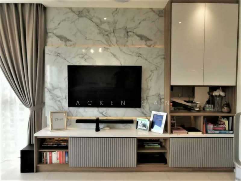 Servis Apartment untuk Disewa di Cantara Residences - Hacken Gan - Living Room - PropertyGuru.com.my