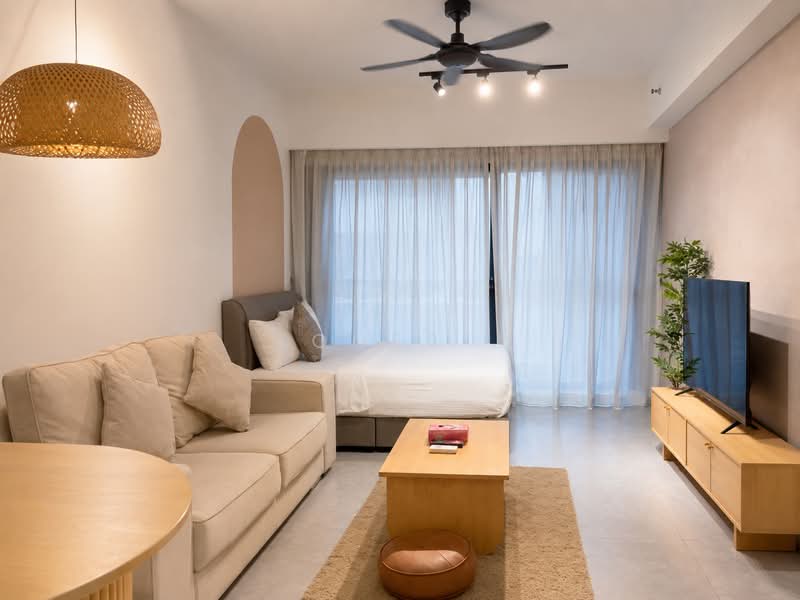 Servis Apartment untuk Disewa di Agile Bukit Bintang - Loges . - Living Room - PropertyGuru.com.my