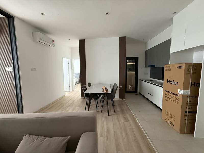 Kondominium untuk Disewa di Milano Eight - Leon Tan - Living Room & Kitchen - PropertyGuru.com.my