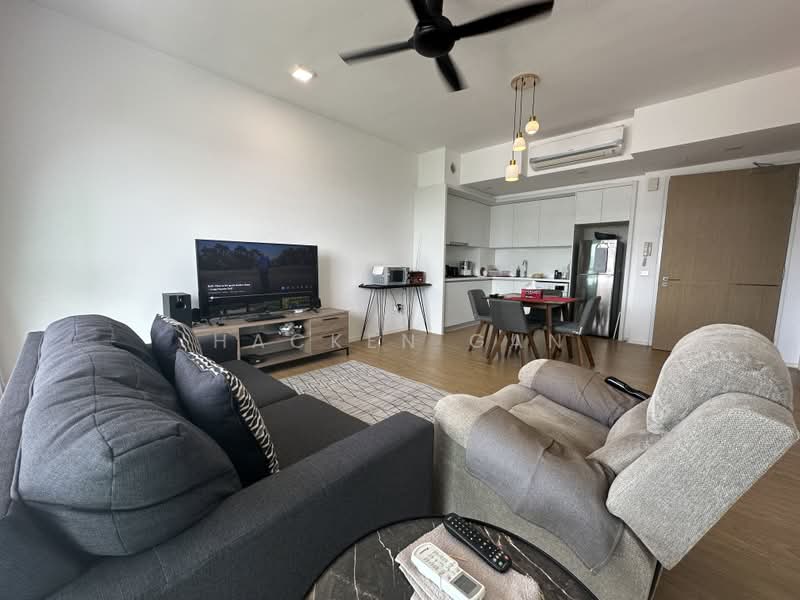 Servis Apartment untuk Disewa di Cantara Residences - Hacken Gan - Living Room - PropertyGuru.com.my