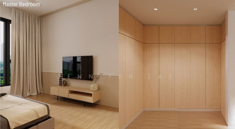 Kondominium untuk Disewa di Aetas Damansara - Jennifer Lai - Master Bedroom - PropertyGuru.com.my