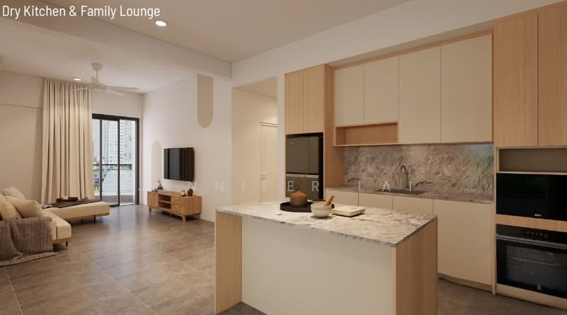 Kondominium untuk Disewa di Aetas Damansara - Jennifer Lai - Kitchen - PropertyGuru.com.my