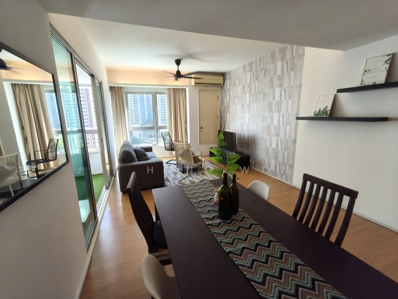 Service Residence for Sale at i-Zen @ Kiara 1 - Teddy Wong - Living Room - PropertyGuru.com.my
