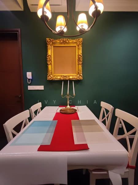 Kondominium untuk Disewa di Queens Residences Q2 @ Queens Waterfront - Ivy Chia - Dining Room - PropertyGuru.com.my