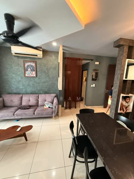 Service Residence for Sale at LakePark Residence @ KL North - Vikram . - Living Room - PropertyGuru.com.my