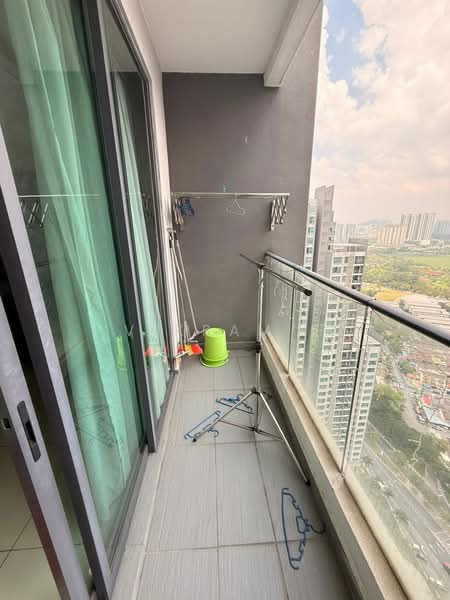 Service Residence for Sale at LakePark Residence @ KL North - Vikram . - Balcony - PropertyGuru.com.my