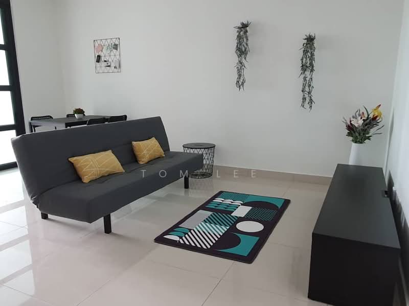 Service Residence for Sale at H2O Residences - Tom Lee - Living Room - PropertyGuru.com.my