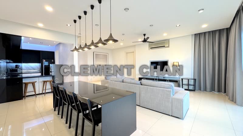 Kondominium untuk Disewa di Surian Residences - Clement Chan - Living Room - PropertyGuru.com.my