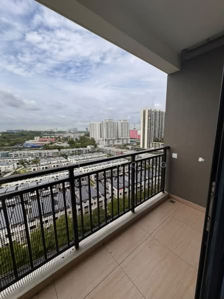 Service Residence for Rent at Country Garden Central Park - C.T Chong - Balcony - PropertyGuru.com.my