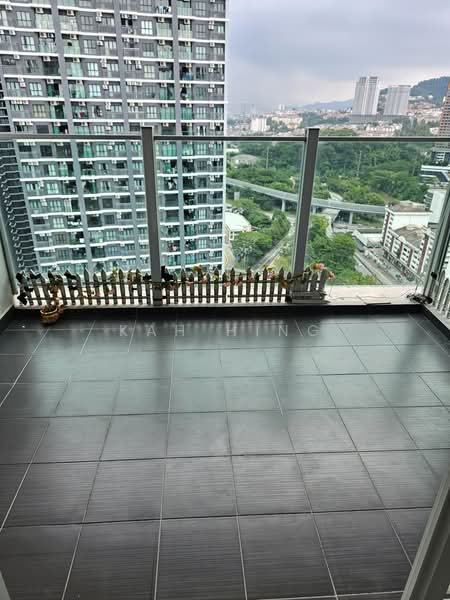 Service Residence for Rent at Maxim Residences - Kah Hing - Balcony - PropertyGuru.com.my